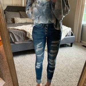 Distressed Jeans